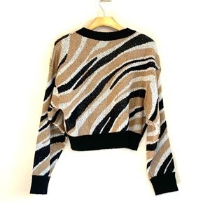 NEW LELIS 'All Swirled Up' Crew Neck Sweater